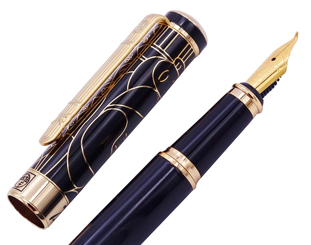 Amazon.com : Lanxivi Picasso 902 Gentleman Fountain Pen Bent Nib